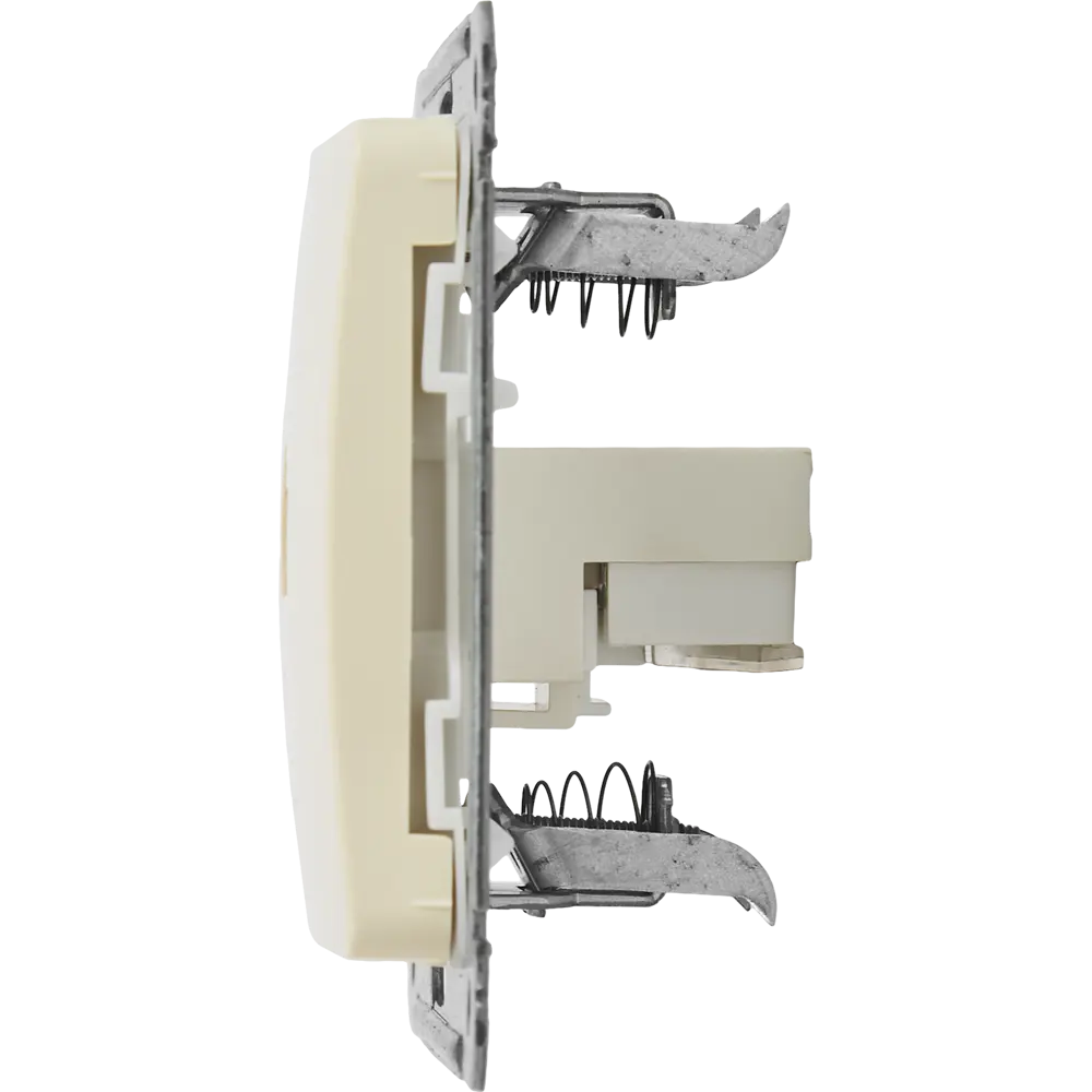 Розетка компьютерная встраиваемая Hegel РСК-400-01 цвет слоновая кость STLM-2044654 - Вид №2