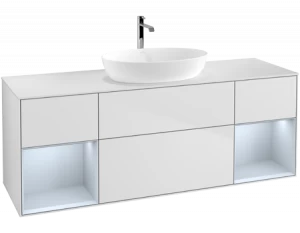 Villeroy&Boch Тумба под раковину Прямоугольная версия F861HAMT Finion White Matt Lacquer