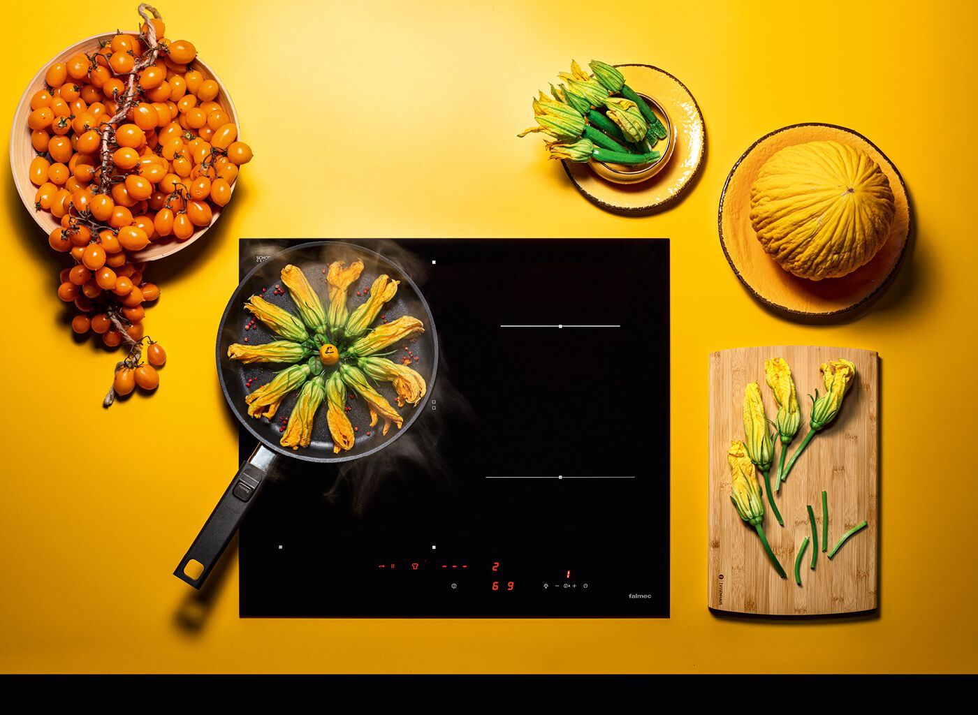 Встраиваемая индукционная плита из закаленного стекла Falmec Cooking Systems ARCH-00103375 - Вид №1