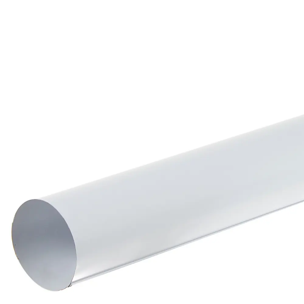 Труба водосточная 3 м 90 мм цвет белый ИНТЕРПРОФИЛЬ STLM-2116252