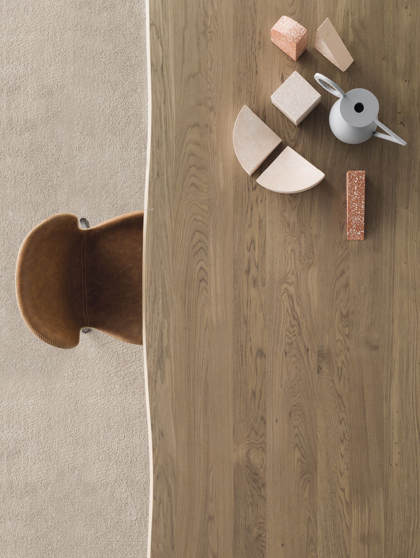 Прямоугольная столешница из дуба Devina Nais Free ARCH-00139734 - Вид №3