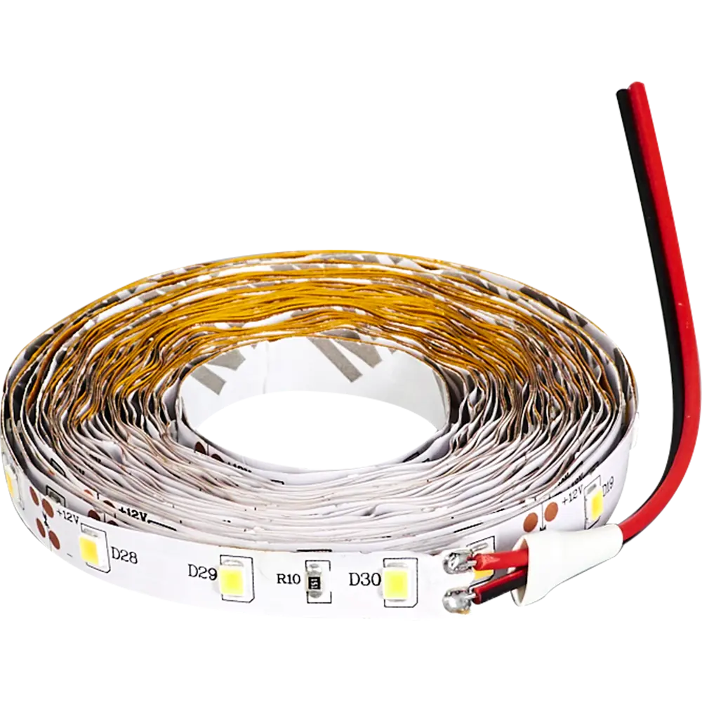 Светодиодная лента 9Вт/60LED/м свет тёплый белый IP23 17901251 STLM-2032547 APEYRON  - Вид №1