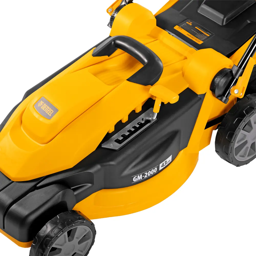 Газонокосилка электрическая Denzel GM-2000 2000 Вт 43 см STLM-2167247 - Вид №2