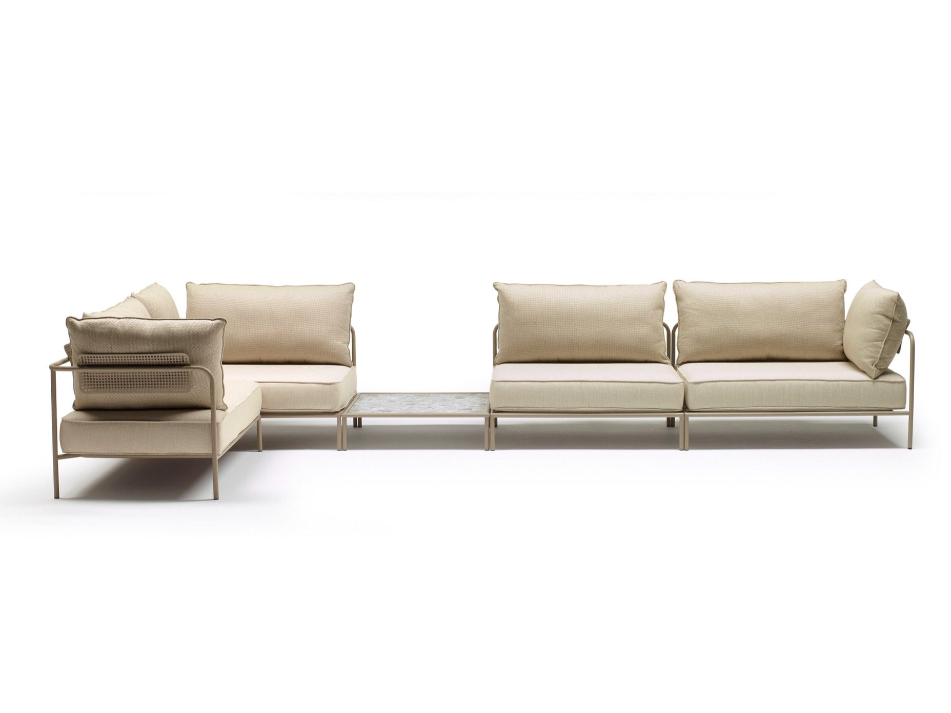 Стальной и тканый угловой садовый стул S-CAB лоскут ARCH-00022261 - Вид №5