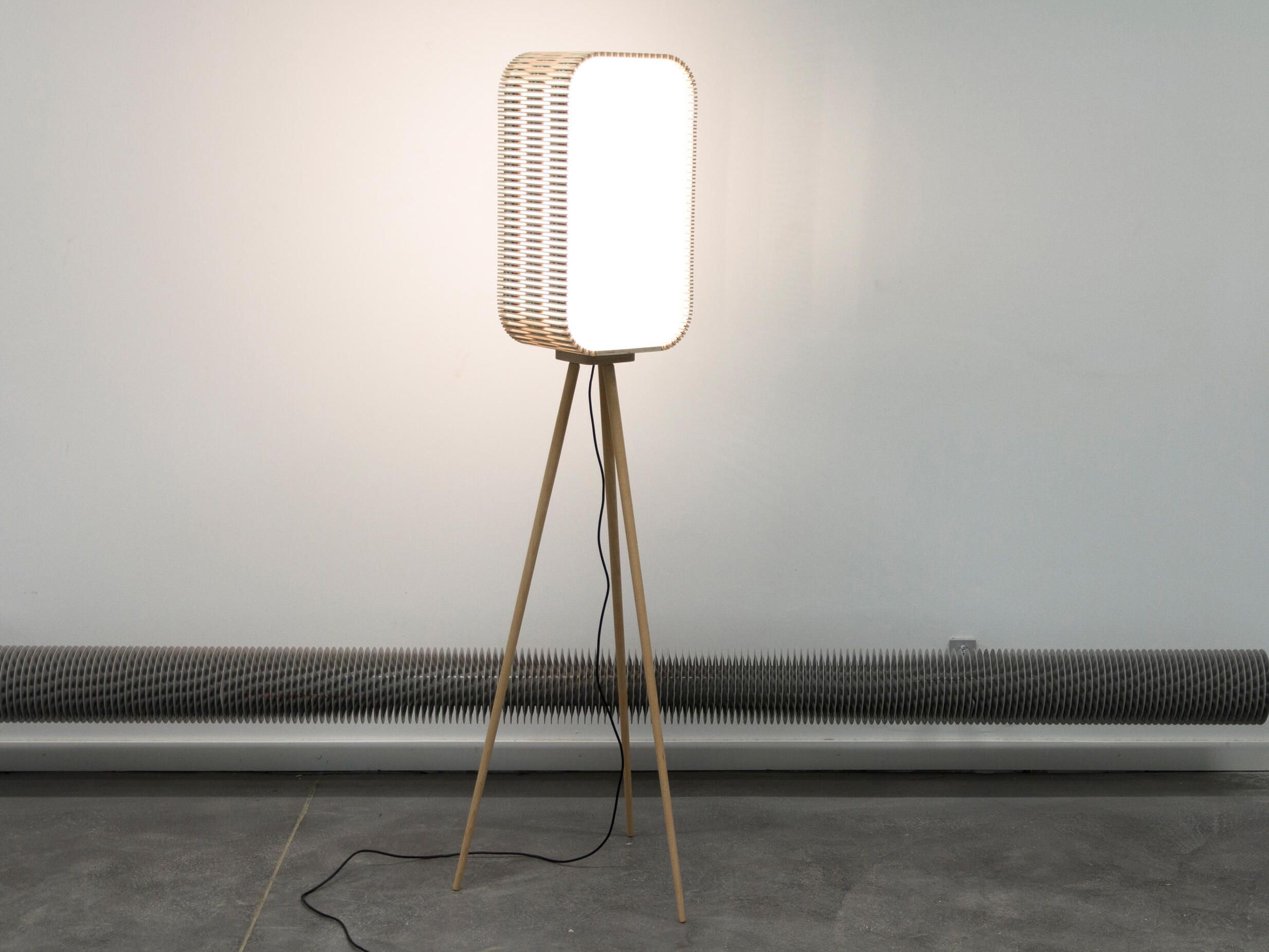 Деревянный светодиодный торшер dukta Lumbra ARCH-00031923 - Вид №1