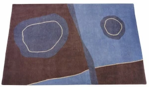 Deirdre Dyson Прямоугольный коврик ручной работы из ткани современного стиля  20