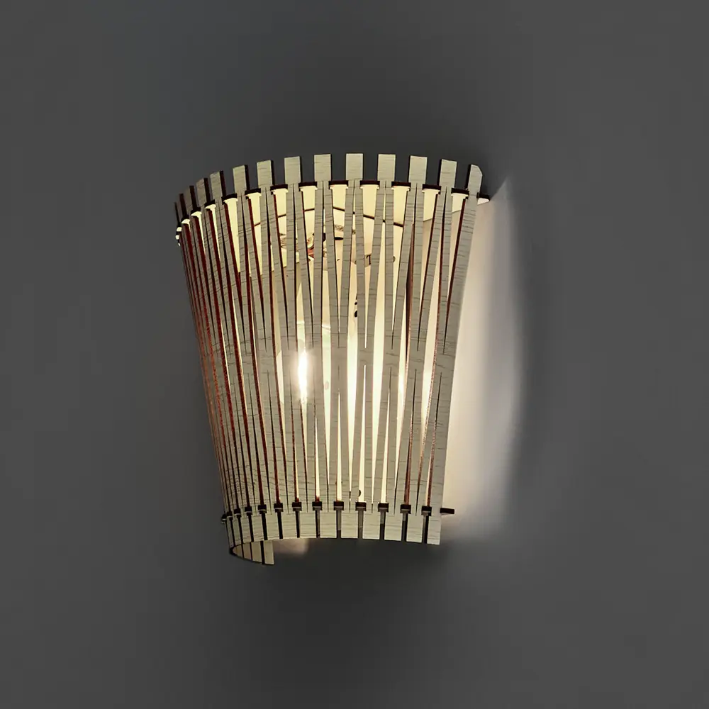 Бра Sendero, цвет бук/бежевый Eglo STLM-2022077 - Вид №1