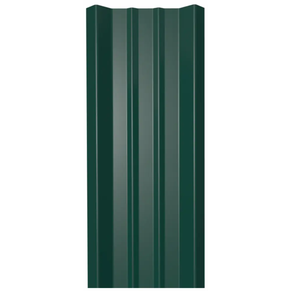 Штакетник-М 69мм 1.5 м двухсторонний зеленый Santreyd STLM-2181518