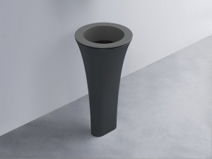 AMLA45-CM+AMPILT-LV+AMCOLT-BA Раковина Amedeo Tondo отдельностоящая cielo Enjoy + Amedeo