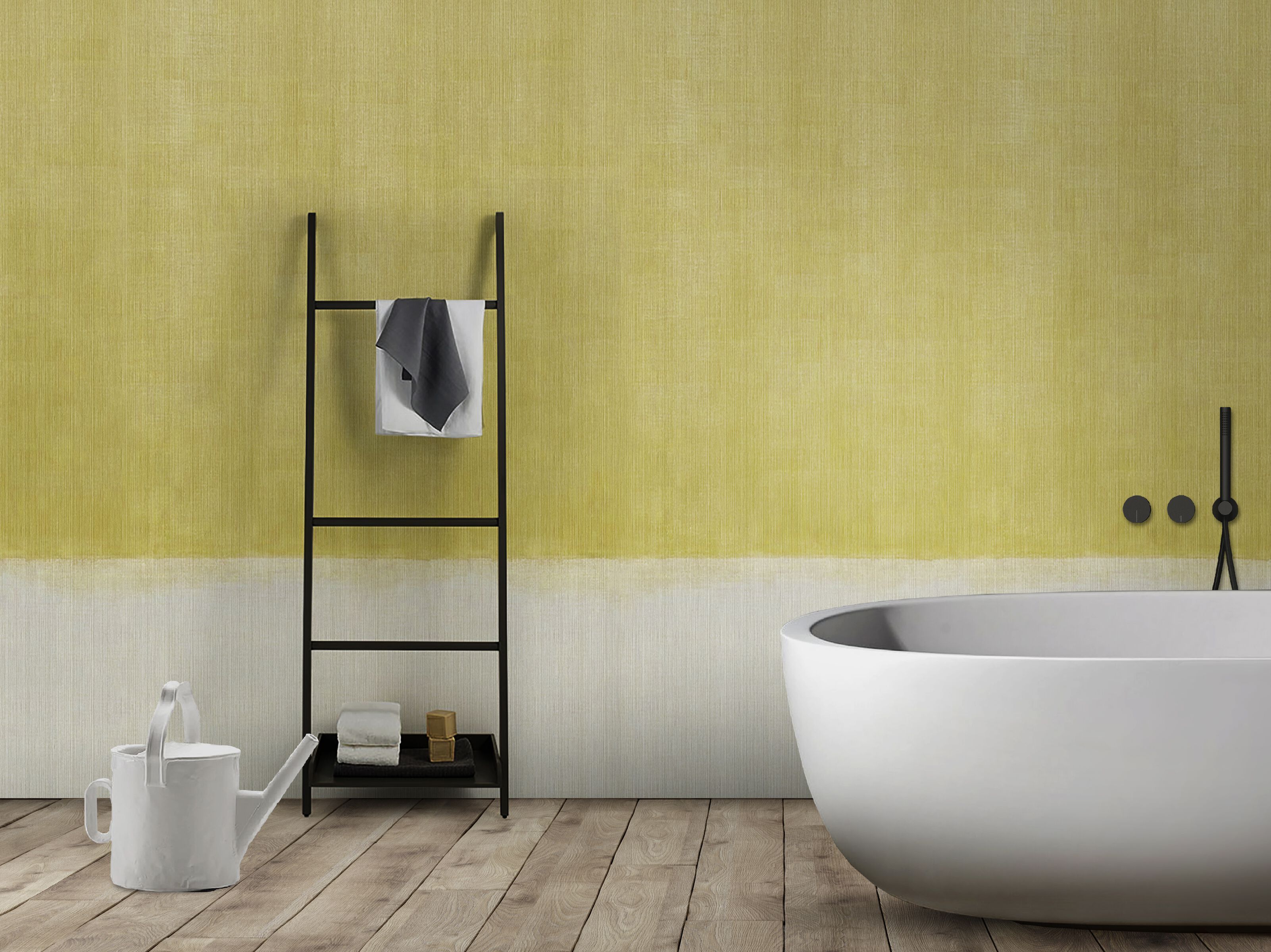 Обои с рисунком N.O.W. Edizioni CANVAS / LINEN ARCH-00046853