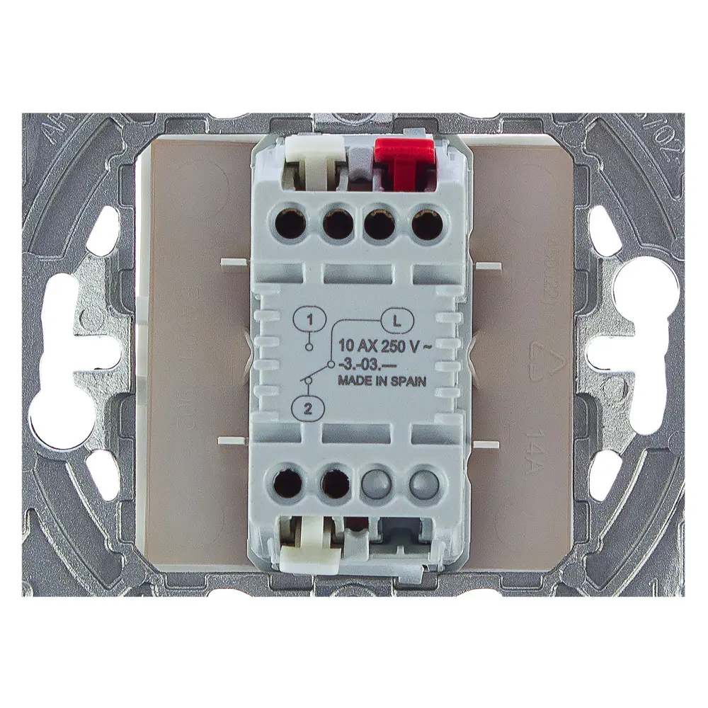 Выключатель встраиваемый Schneider Electric Unica 1 клавиша, цвет бежевый 10156412 STLM-2208494  - Вид №3