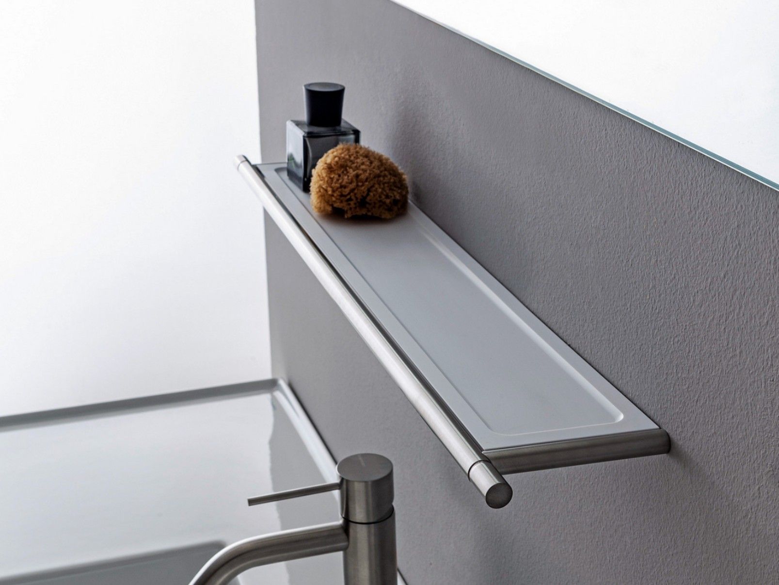 Полка для ванной из нержавеющей стали Rubinetterie Treemme 40 мм ARCH-00014876