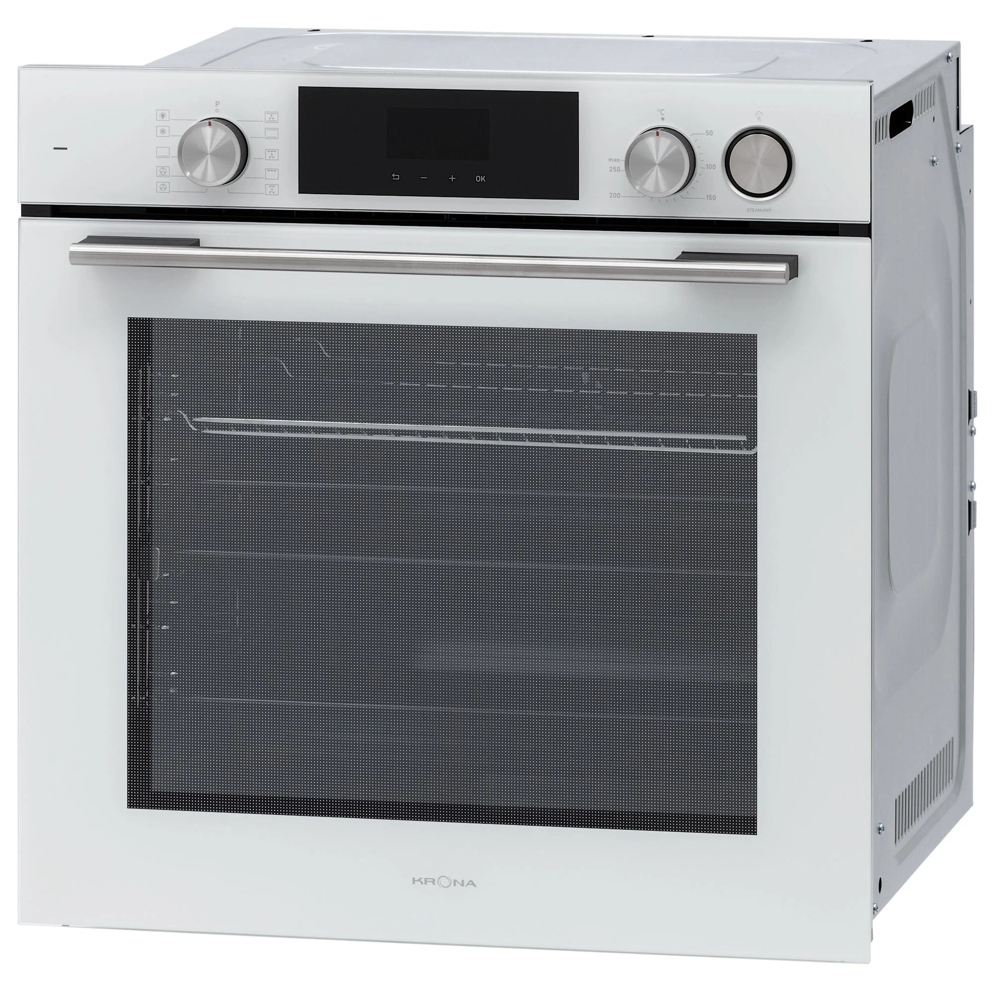 9014950 Электрический духовой шкаф KRONA NEBULA steam 60 WH белый KRONA1 STDN-0128880 - Вид №1