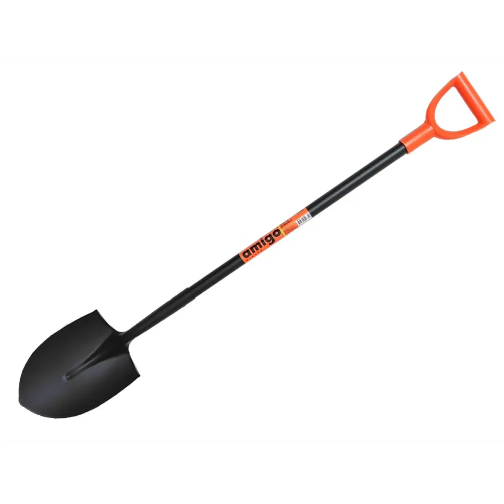 Лопата штыковая Amigo 130 см сталь с черенком STLM-2192598