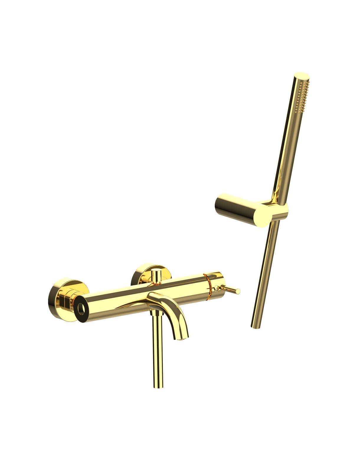 Внешний смеситель для ванны с ручным душем Rubinetterie Frattini Pepe XL ARCH-00058407 - Вид №1