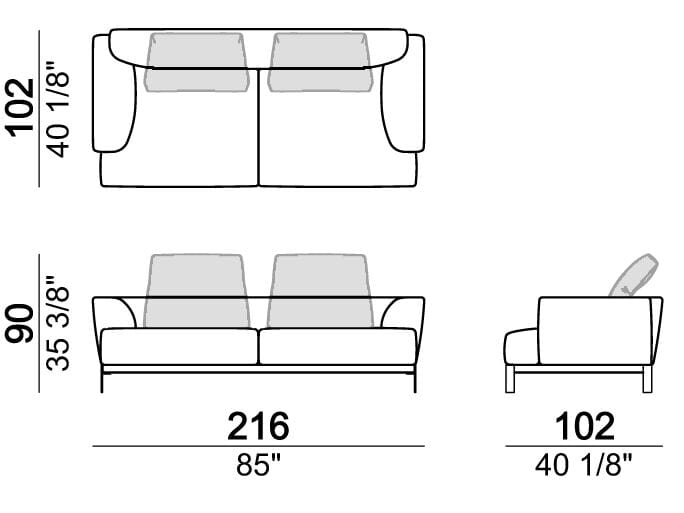 Модульный диван Arketipo That's life ARCH-00014909 - Вид №17