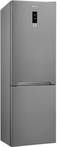 FC20EN4AX Холодильник / отдельностоящий холодильник, 60 см, no-frost, нержавеющая сталь с обработкой против отпечатков пальцев SMEG