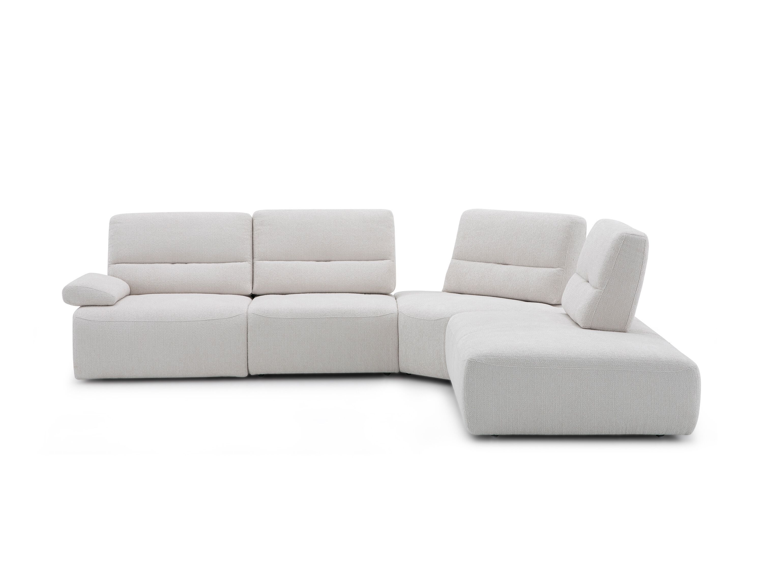 5-местный угловой тканевый диван с электрическим движением CAMPO DE' FIORI лестница ARCH-00152818