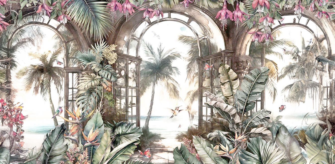 Моющиеся нетканые обои Creativespace Prêt-à-porter ARCH-00105399 - Вид №1