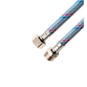 Гибкая подводка для воды Vaxt 1/2" гайка-штуцер 30 см