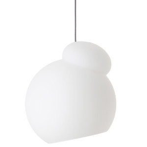 118471 Лампа подвесная air, 39хD34 см, белое опаловое стекло Frandsen