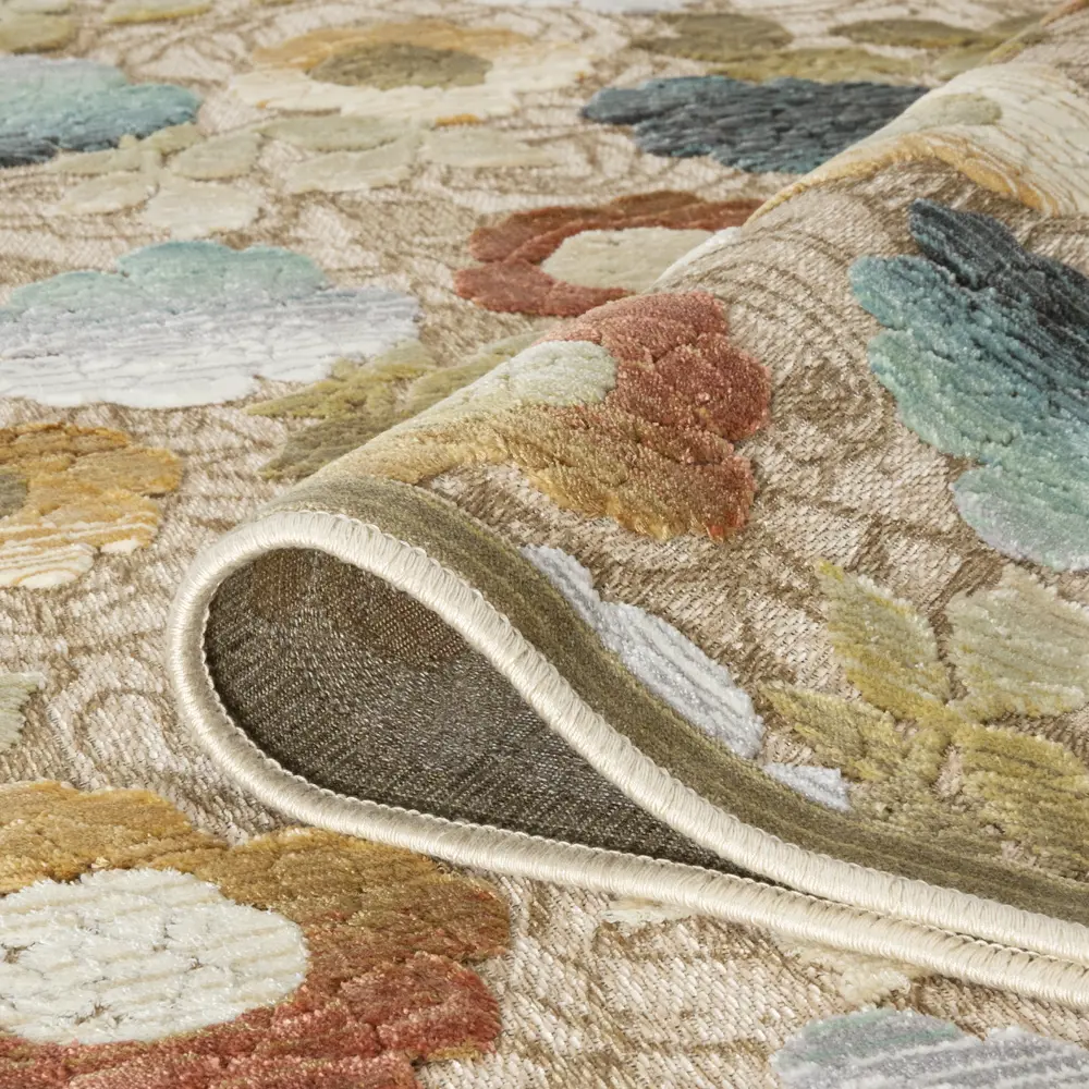 Ковер вискоза Симфония/27Z 120x180 см цвет мультиколор CTIM STLM-2143653 - Вид №3