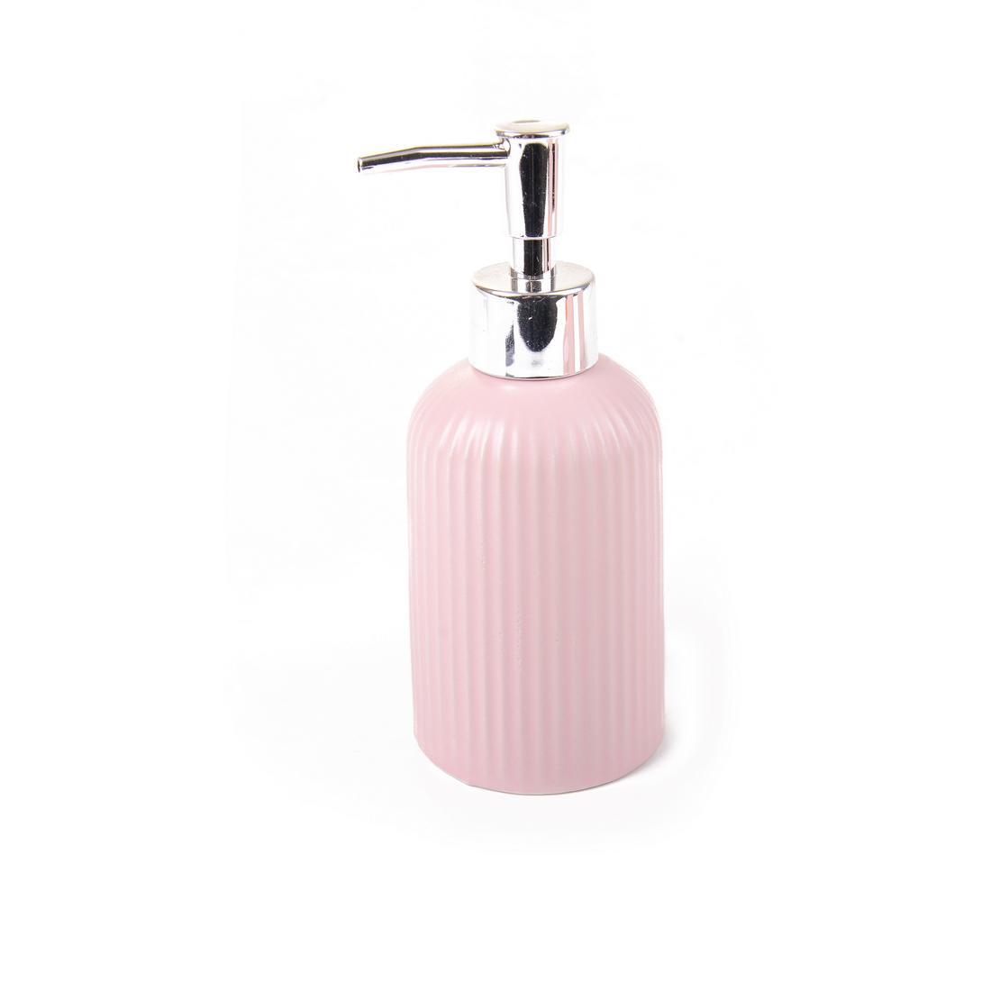 93815629 Дозатор для жидкого мыла Плиссе CE1610TA-LD цвет розовый STLM-0575478 АКВАЛИНИЯ