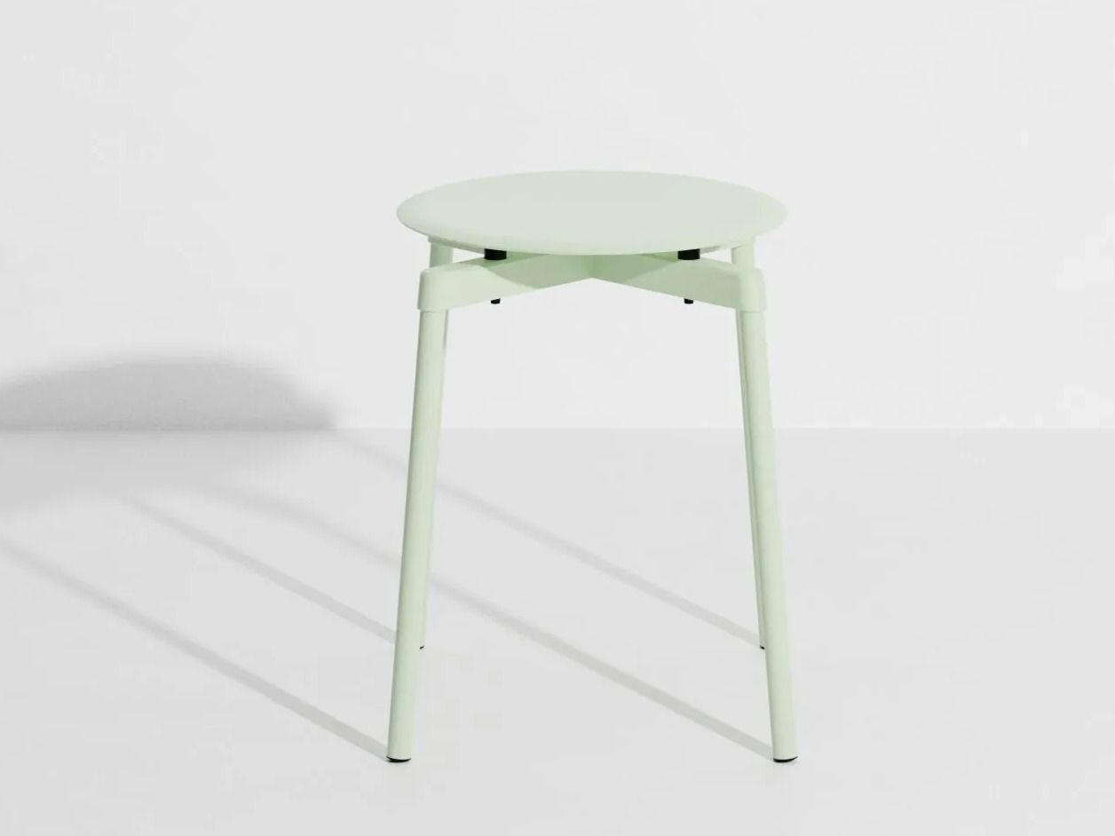 Алюминиевый низкий штабелируемый стул с порошковым покрытием Petite Friture Fromme ARCH-00092847 - Вид №8