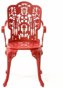 Seletti Садовый стул из алюминия с подлокотниками Industry 18684