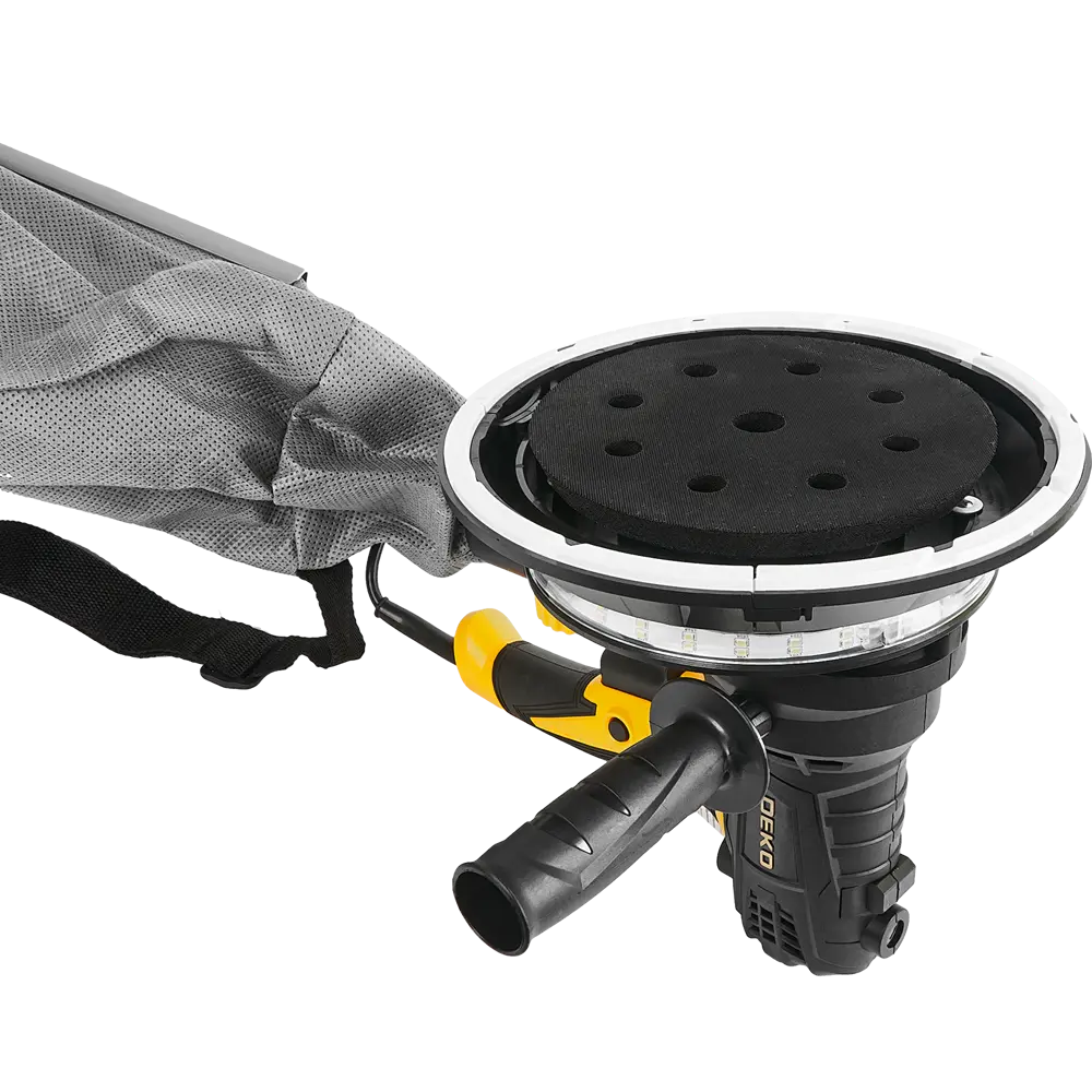 Машина шлифовальная для стен и потолков сетевая Deko DKG900, 900 Вт, 180 мм STLM-2128902 - Вид №3