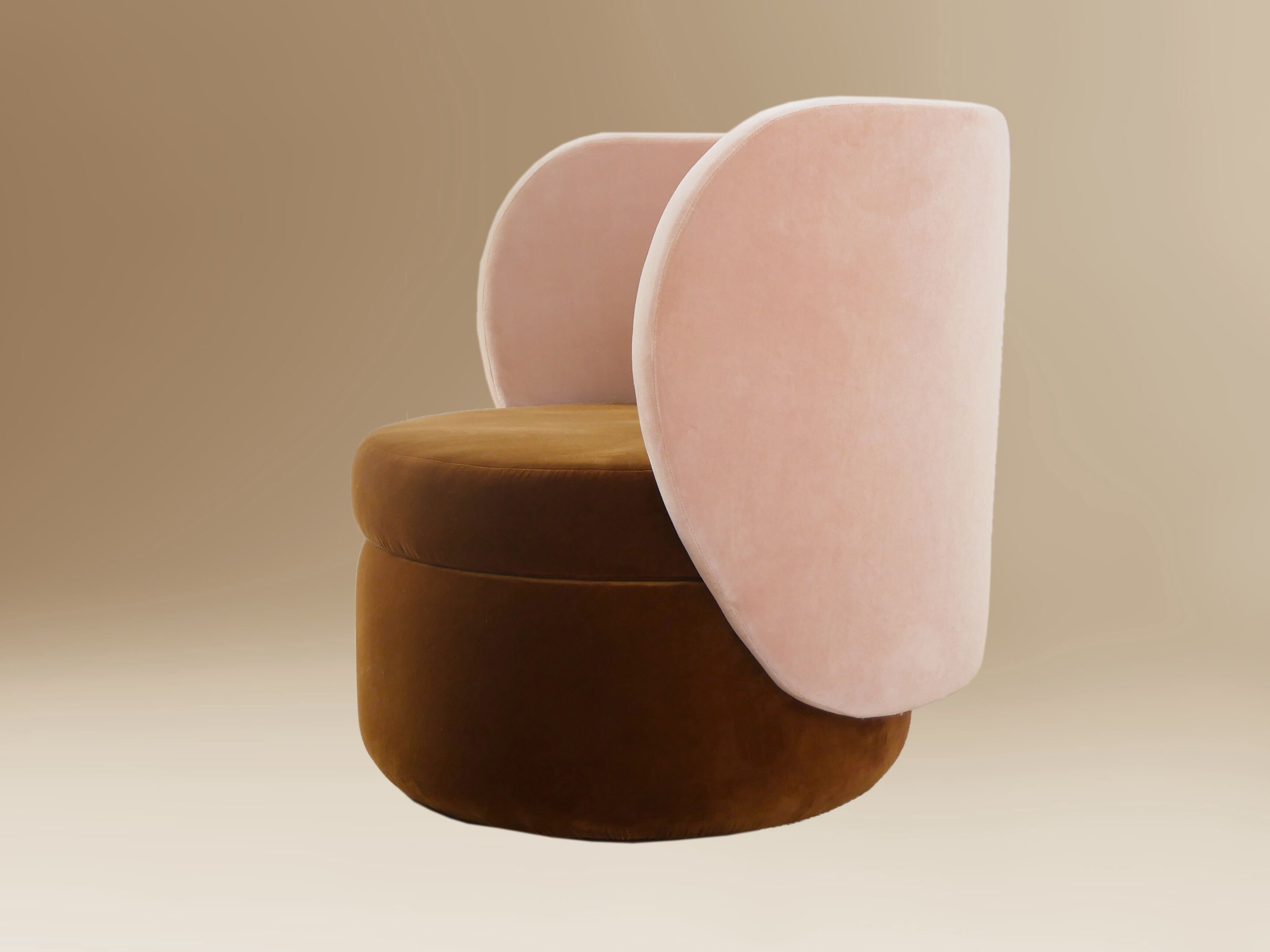 Бархатное кресло DOVAIN STUDIO DEBI ARCH-00139921 - Вид №7