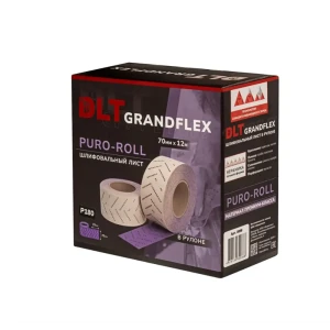 91824631 Рулон шлифовальный DLT GrandFlex Puro-Roll 0898 P180 12000x70 мм STLM-1518294