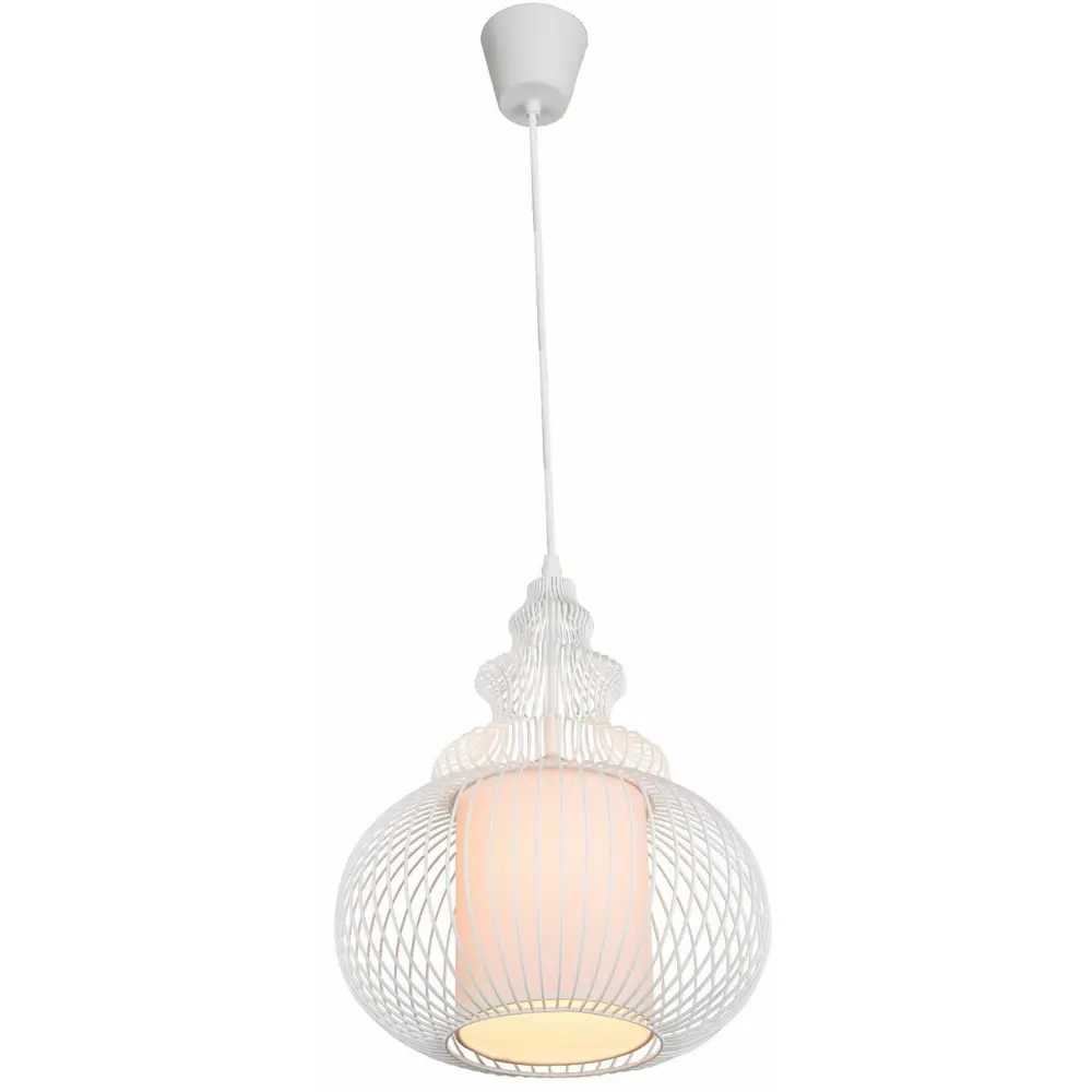 Светильник Globo 1xE27x40 Вт, 30 см, цвет белый STLM-2152406 - Вид №1