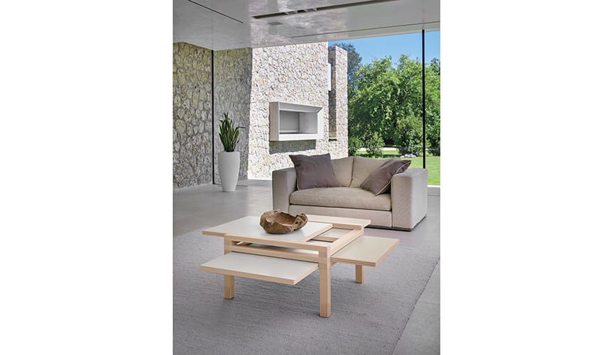 Низкий журнальный столик из массива дерева SCULPTURES JEUX Par ARCH-00033855 - Вид №4