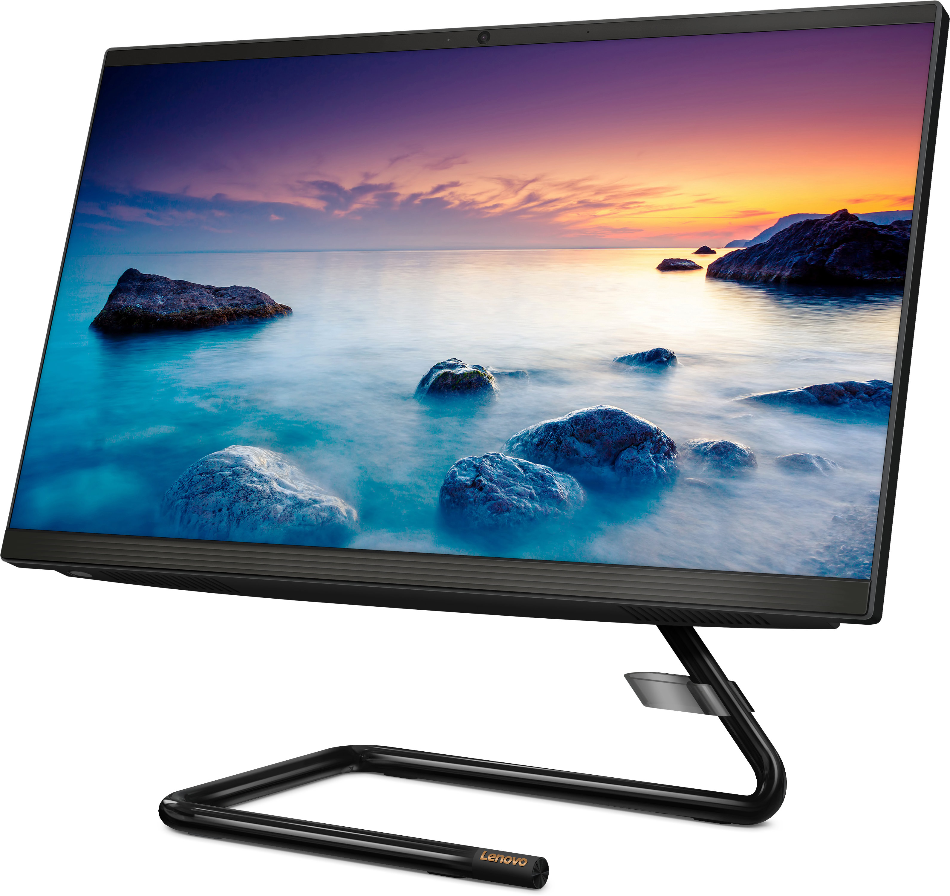 F0EA005GRK ideacentre aio a340-22igm 21.5"(1920x1080 ips)/intel celeron j4025(2ghz)/4096mb/128ssdgb/dvdrw/int:intel uhd graphics 600/bt/wifi/war 1y/5.28kg/black/dos + клавиатура, мышь usb Lenovo Santreyd  - Вид №9