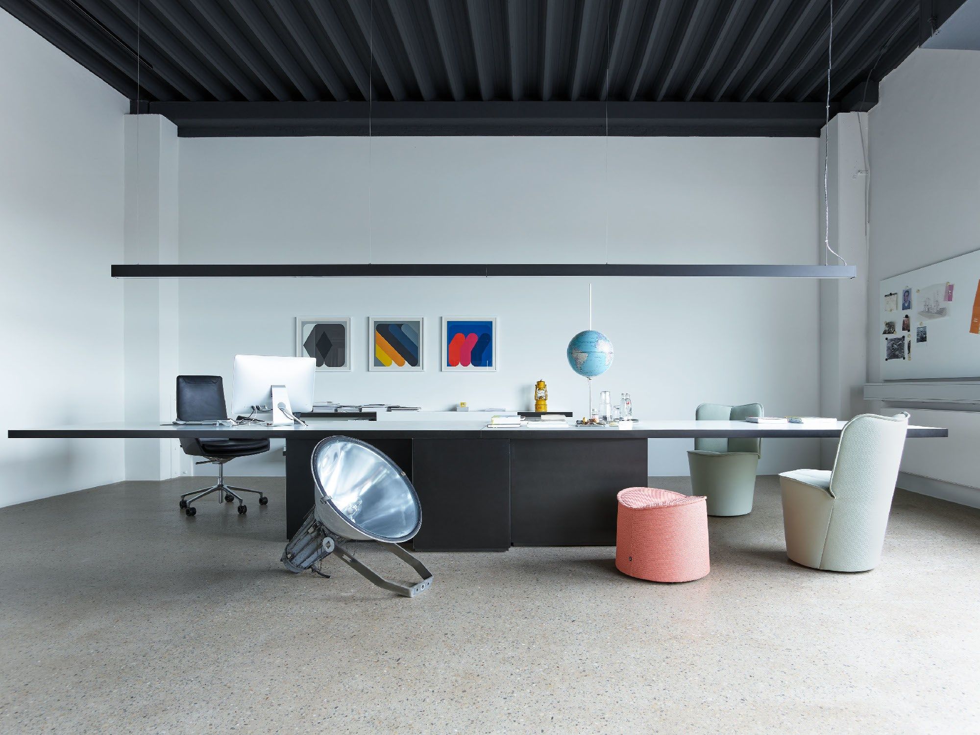 Круглый пуф из ткани COR Nenou ARCH-00020051 - Вид №4