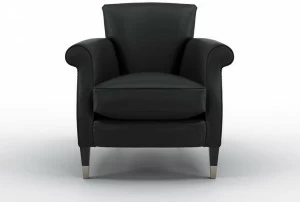 BRUNO ZAMPA Кожаное кресло с подлокотниками  031