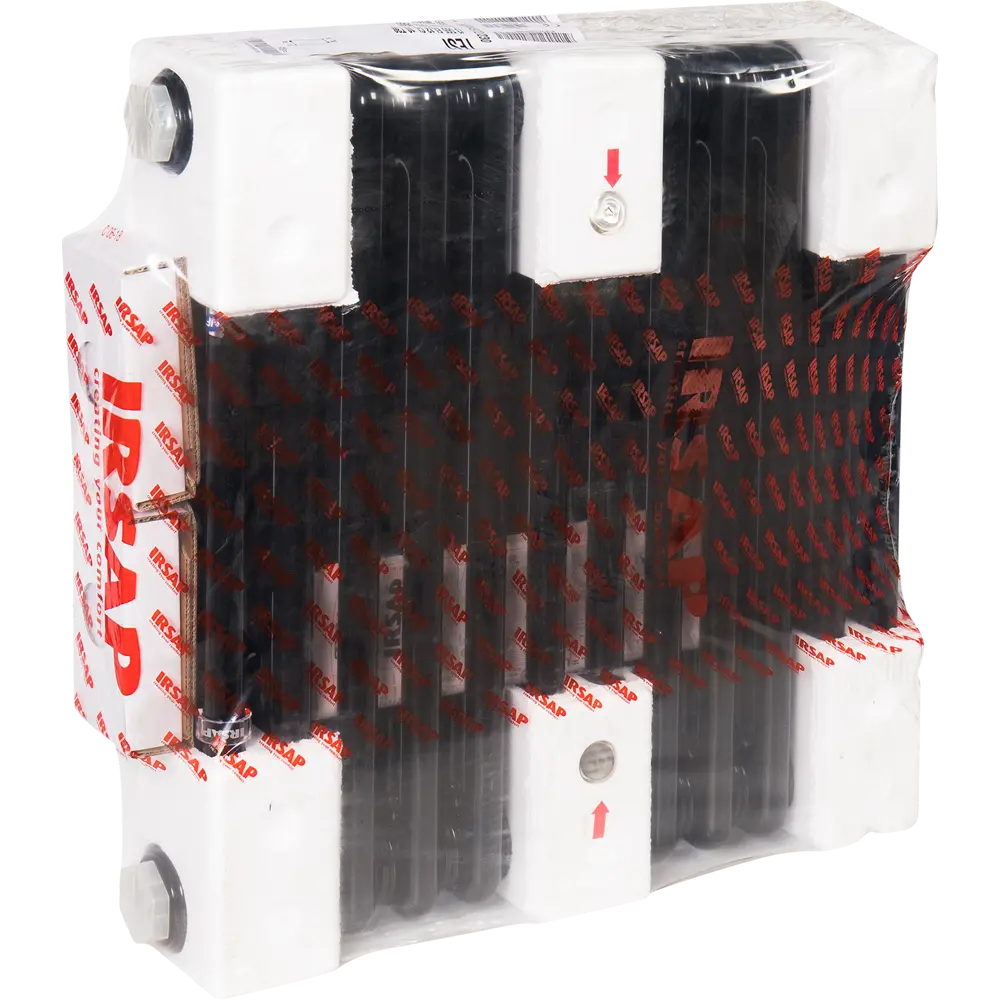 Радиатор трубчатый Irsap Tesi RT305651210A430 500/100 12 секций боковое подключение сталь черный STLM-2089912 - Вид №5