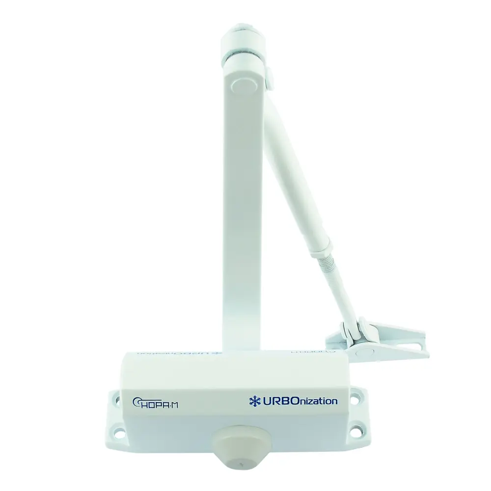 Доводчик дверной 510 Urbonization, 15-60 кг, алюминий, цвет белый НОРА-М STLM-2111763