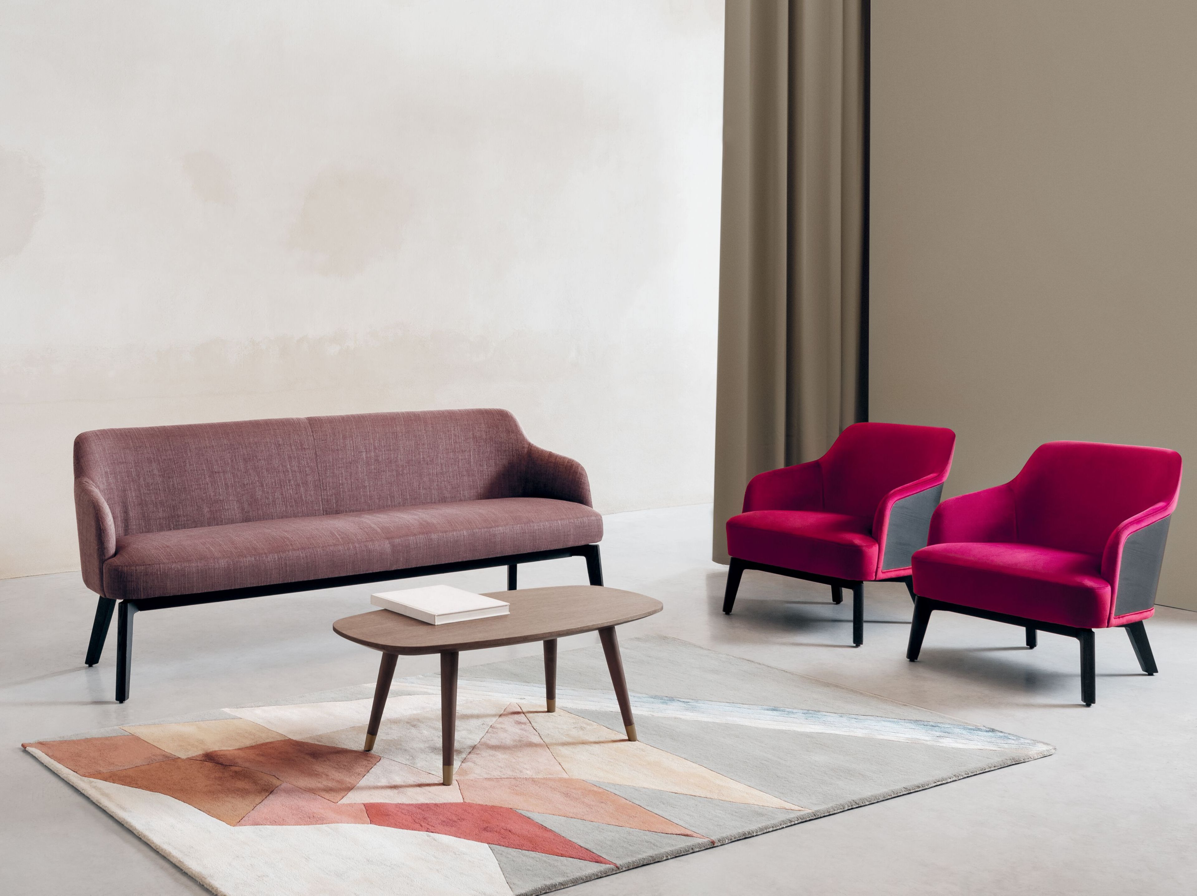 Деревянный диван Riccardo Rivoli Niù ARCH-00070195 - Вид №1