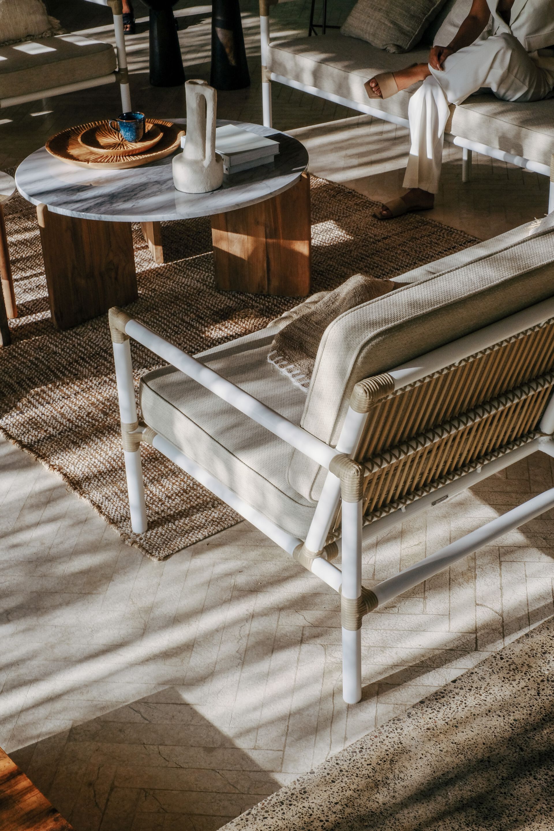 2-местный тканевый садовый диван cbdesign Nusa ARCH-00149970 - Вид №3