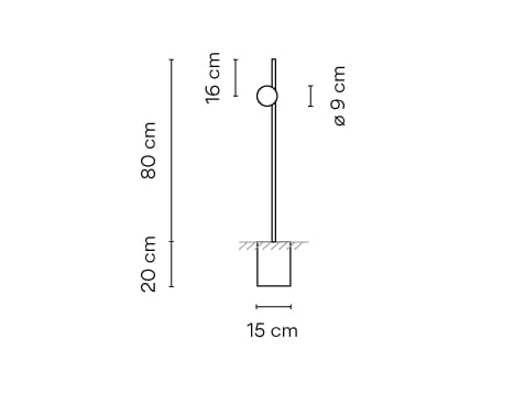 Напольный напольный светильник Сид Vibia июнь ARCH-00097269 - Вид №3