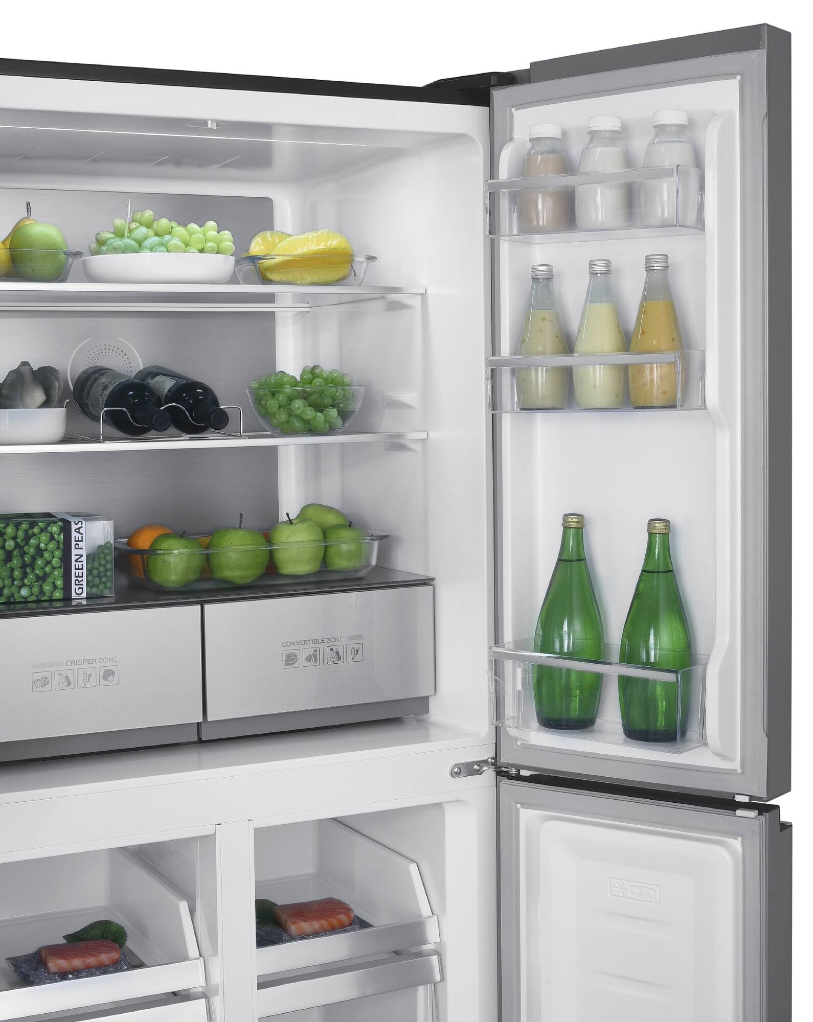 9158178 Холодильник многодверный   Korting KNFM 84799 GN черный STDN-0040451 - Вид №5