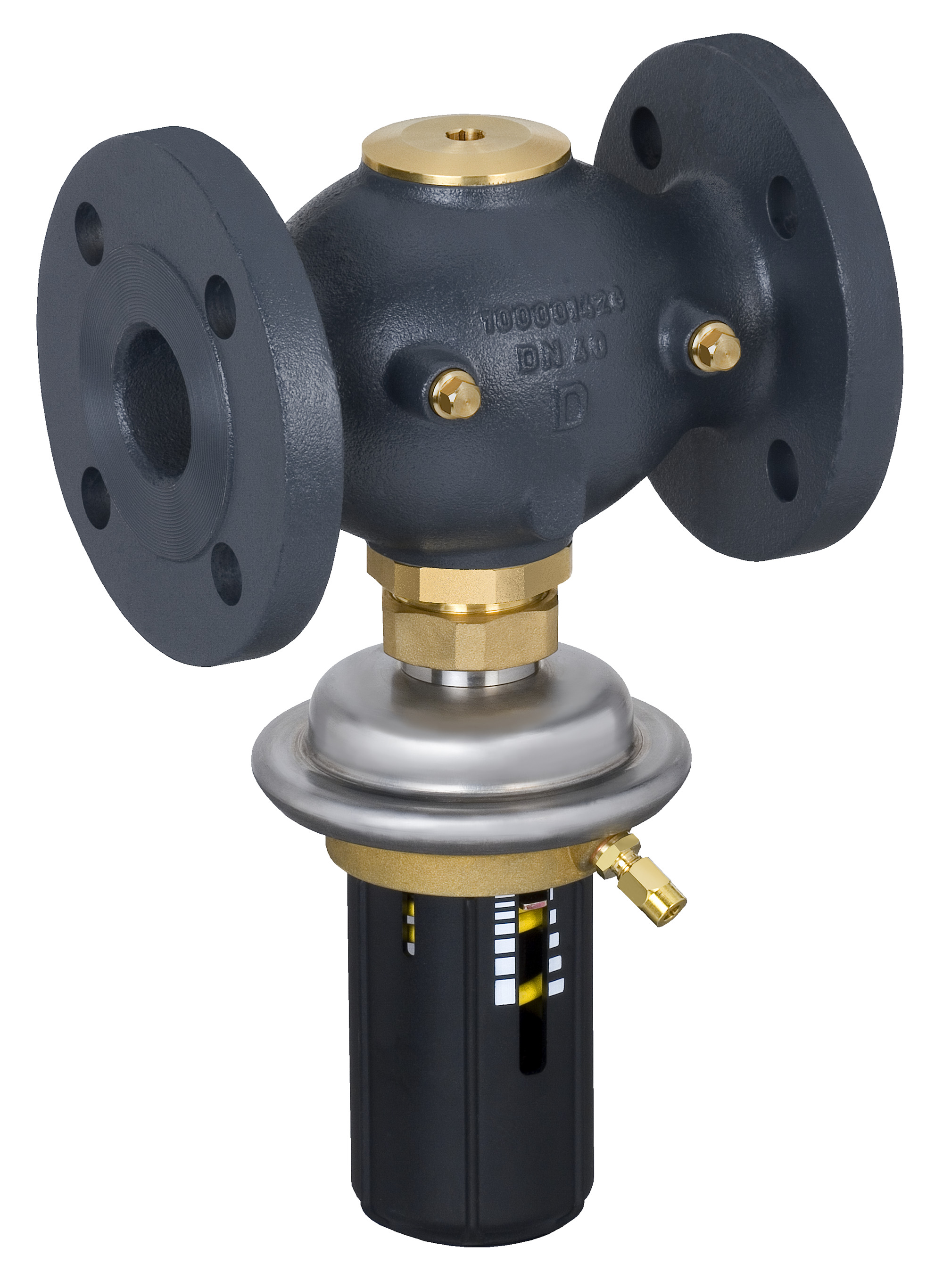 Danfoss Регулятор перепада давлений DPR для монтажа на обратном трубопроводе РПД DPR PN25 20/6,3/0,2-1,0фл./обр. 003H6128  - Вид №11