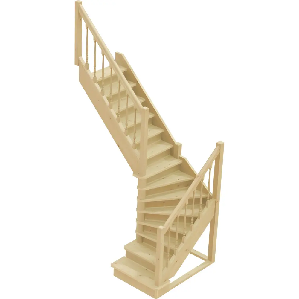 Лестница поворотная 90° ЛС-225 универсальная Santreyd STLM-2034295