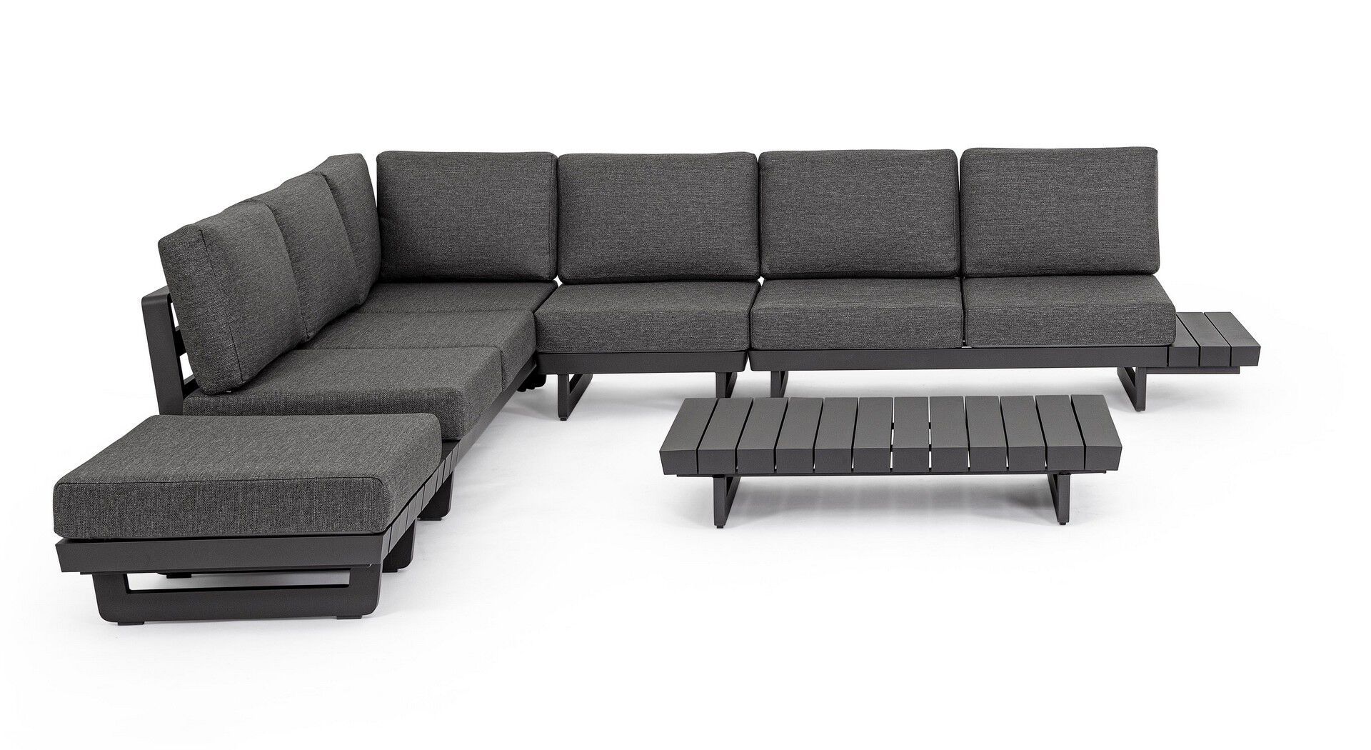 Угловой садовый диван из ткани BIZZOTTO Infinity ARCH-00091397 - Вид №28