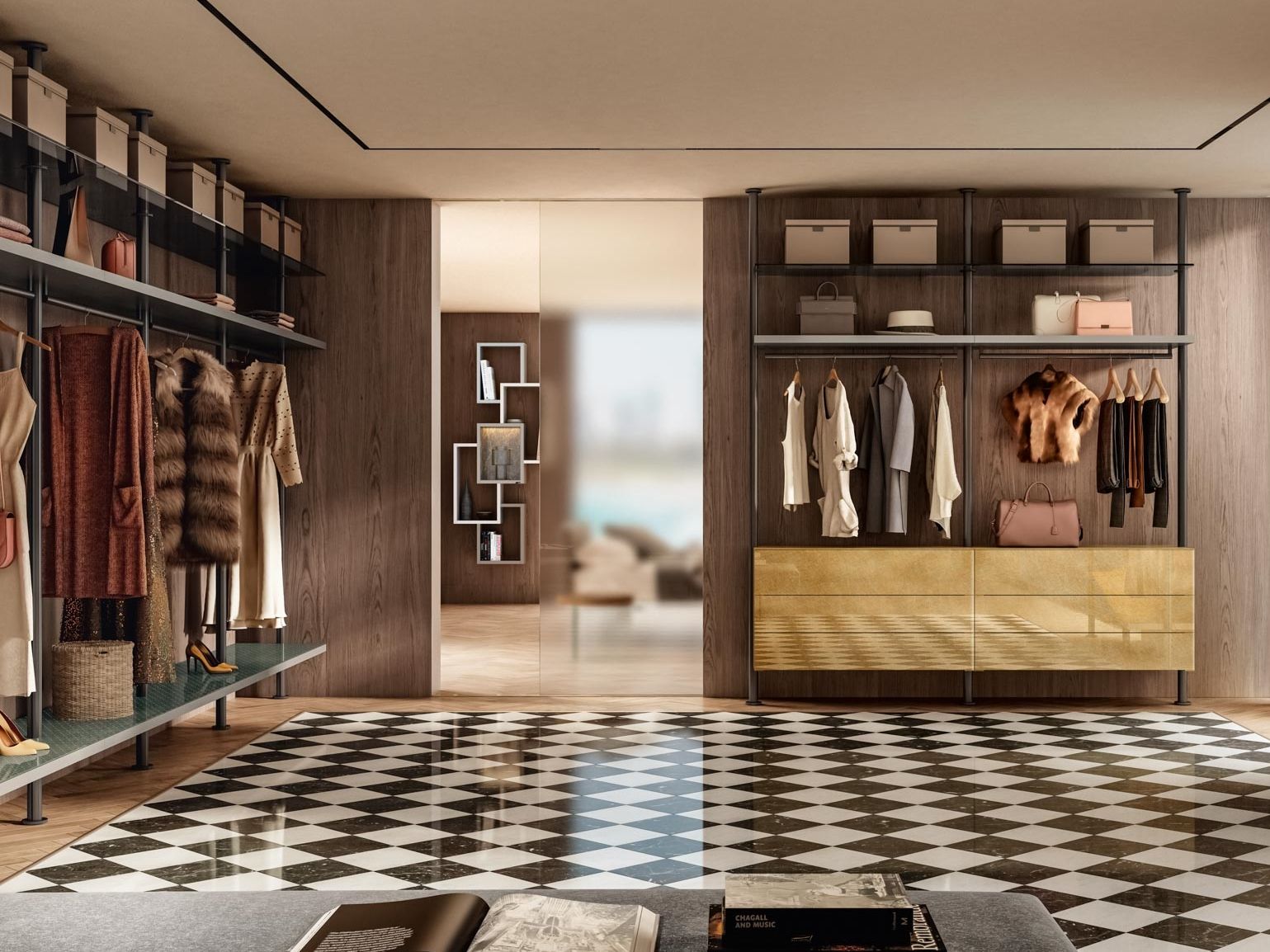 Модульная гардеробная Lago VISTA 1185 ARCH-00045227