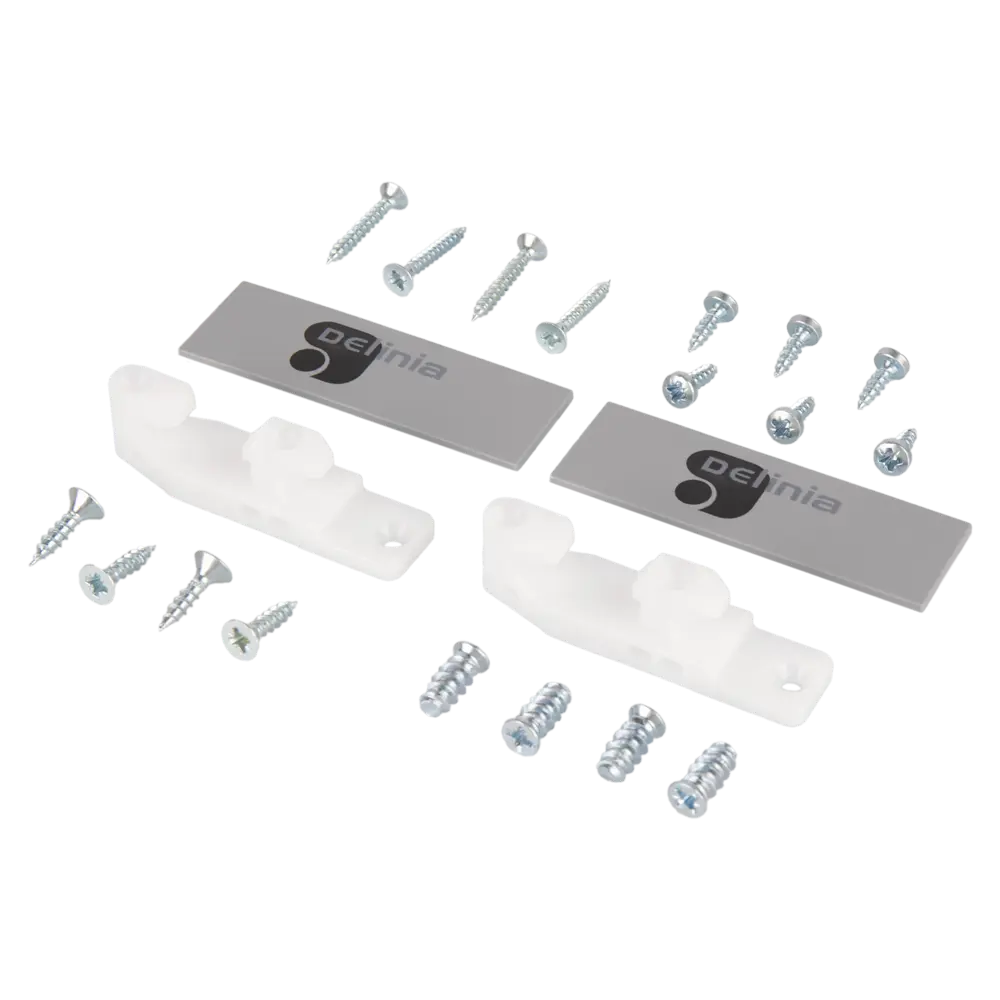 Ящик с плавным закрыванием 41.8x48x9.4 см Delinia D45/S МДФ цвет серый DELINIA ID Smart STLM-2101283 - Вид №6