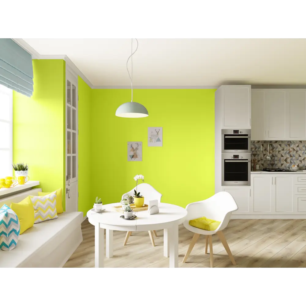 Краска для кухни и ванной цвет лимонно-желтый 2.5 л PARADE ICE STLM-2057177 - Вид №2