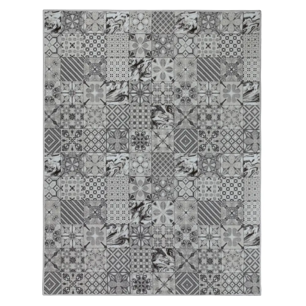 Ковер Пралеска 200x300 см полиамид P2864/А2/124 цвет серо-белый 89360136 STLM-2094642 ВИТЕБСКИЕ КОВРЫ  - Вид №1